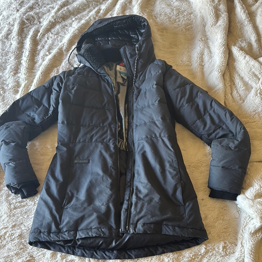 Columbia Black Puffer Jacket
